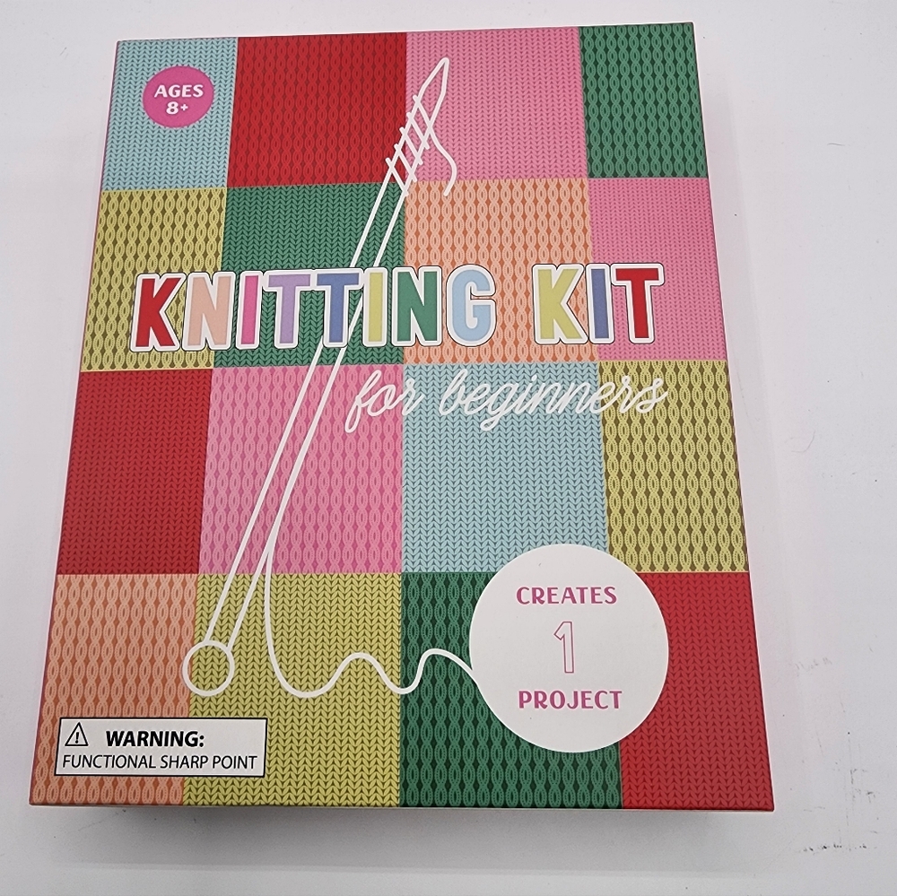 Knitting Kit (Mini Handbag) for Beginners - Ages 8+